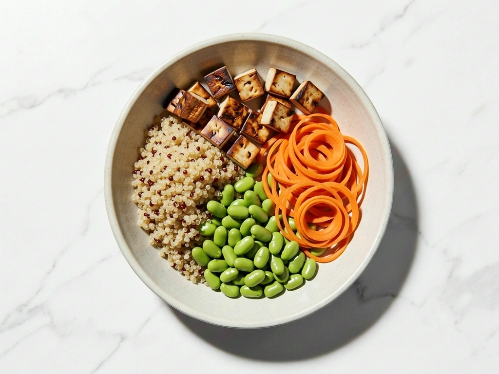 Balancierte Mahlzeit